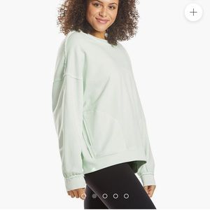 Free People Movement mint green sweatshirt